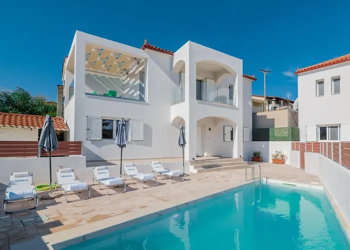 Astarte Villas - Coral Bleu Villa With Private Pool